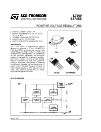 Datasheet L7806CV manufacturer STMicroelectronics